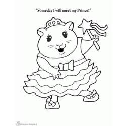 Dessin à colorier: Hamster (Animaux) #8034 - Coloriages à Imprimer Gratuits