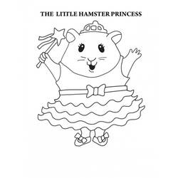 Dessin à colorier: Hamster (Animaux) #8065 - Coloriages à Imprimer Gratuits