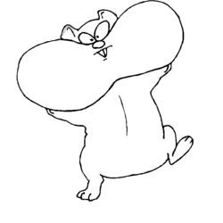 Dessin à colorier: Hamster (Animaux) #8073 - Coloriages à Imprimer Gratuits