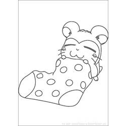 Dessin à colorier: Hamster (Animaux) #8196 - Coloriages à Imprimer Gratuits