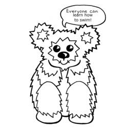 Dessin à colorier: Koala (Animaux) #9492 - Coloriages à Imprimer Gratuits