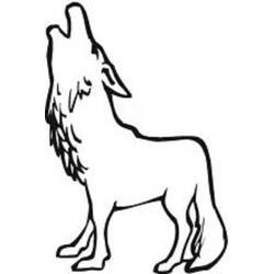 Dessin à colorier: Loup (Animaux) #10627 - Coloriages à Imprimer Gratuits