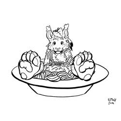 Dessin à colorier: Lynx (Animaux) #10879 - Coloriages à Imprimer Gratuits