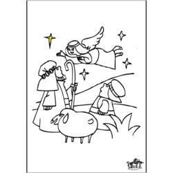 Dessin à colorier: Mouton (Animaux) #11575 - Coloriages à Imprimer Gratuits