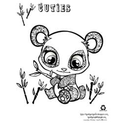 Dessin à colorier: Panda (Animaux) #12441 - Coloriages à Imprimer Gratuits