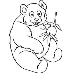 Dessin à colorier: Panda (Animaux) #12444 - Coloriages à Imprimer Gratuits