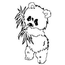 Dessin à colorier: Panda (Animaux) #12451 - Coloriages à Imprimer Gratuits