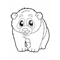Dessin à colorier: Panda (Animaux) #12464 - Coloriages à Imprimer Gratuits