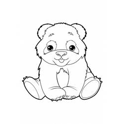 Dessin à colorier: Panda (Animaux) #12506 - Coloriages à Imprimer Gratuits