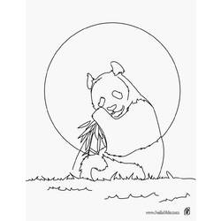 Dessin à colorier: Panda (Animaux) #12584 - Coloriages à Imprimer Gratuits