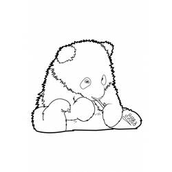 Dessin à colorier: Panda (Animaux) #12631 - Coloriages à Imprimer Gratuits