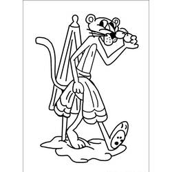 Dessin à colorier: Panthère (Animaux) #15552 - Coloriages à Imprimer Gratuits