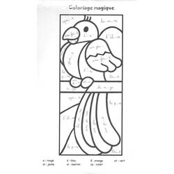 Dessin à colorier: Perroquet (Animaux) #16179 - Coloriages à Imprimer Gratuits
