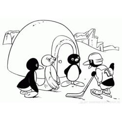 Dessin à colorier: Pingouin (Animaux) #16906 - Coloriages à Imprimer Gratuits