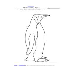 Dessin à colorier: Pingouin (Animaux) #16988 - Coloriages à Imprimer Gratuits