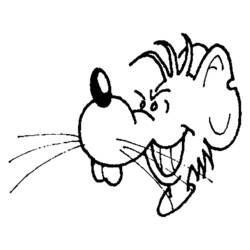 Dessin à colorier: Rat (Animaux) #15270 - Coloriages à Imprimer Gratuits