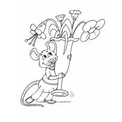 Dessin à colorier: Rat (Animaux) #15293 - Coloriages à Imprimer Gratuits