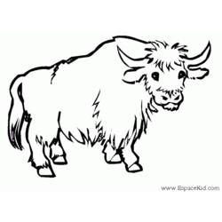 Dessin à colorier: Vache (Animaux) #13332 - Coloriages à Imprimer Gratuits