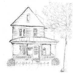 Dessin à colorier: Maison (Bâtiments et Architecture) #66445 - Coloriages à Imprimer Gratuits