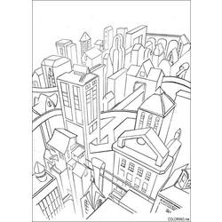Dessin à colorier: Ville (Bâtiments et Architecture) #64919 - Coloriages à Imprimer Gratuits