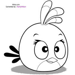 Dessin à colorier: Angry Birds (Dessins Animés) #25022 - Coloriages à Imprimer Gratuits