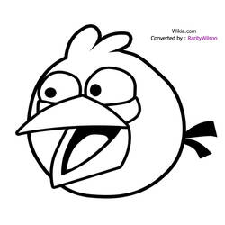 Dessin à colorier: Angry Birds (Dessins Animés) #25027 - Coloriages à Imprimer Gratuits