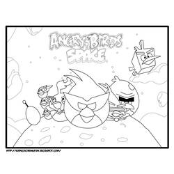 Dessin à colorier: Angry Birds (Dessins Animés) #25033 - Coloriages à Imprimer Gratuits