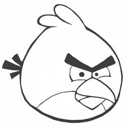 Dessin à colorier: Angry Birds (Dessins Animés) #25070 - Coloriages à Imprimer Gratuits