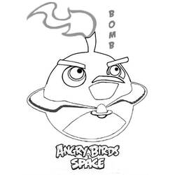 Dessin à colorier: Angry Birds (Dessins Animés) #25101 - Coloriages à Imprimer Gratuits