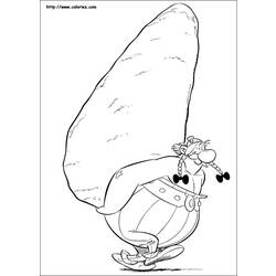 Dessin à colorier: Asterix et Obelix (Dessins Animés) #24395 - Coloriages à Imprimer Gratuits