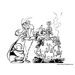 Dessin à colorier: Asterix et Obelix (Dessins Animés) #24399 - Coloriages à Imprimer Gratuits