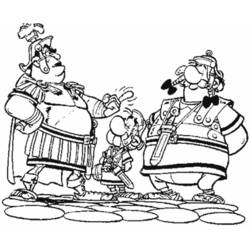 Dessin à colorier: Asterix et Obelix (Dessins Animés) #24400 - Coloriages à Imprimer Gratuits