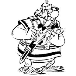 Dessin à colorier: Asterix et Obelix (Dessins Animés) #24415 - Coloriages à Imprimer Gratuits
