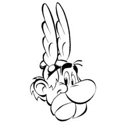 Dessin à colorier: Asterix et Obelix (Dessins Animés) #24422 - Coloriages à Imprimer Gratuits