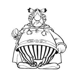 Dessin à colorier: Asterix et Obelix (Dessins Animés) #24446 - Coloriages à Imprimer Gratuits
