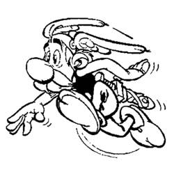 Dessin à colorier: Asterix et Obelix (Dessins Animés) #24519 - Coloriages à Imprimer Gratuits