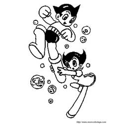 Dessin à colorier: Astroboy (Dessins Animés) #45252 - Coloriages à Imprimer Gratuits