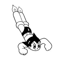 Dessin à colorier: Astroboy (Dessins Animés) #45258 - Coloriages à Imprimer Gratuits