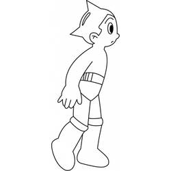 Dessin à colorier: Astroboy (Dessins Animés) #45283 - Coloriages à Imprimer Gratuits