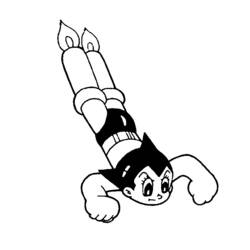 Dessin à colorier: Astroboy (Dessins Animés) #45359 - Coloriages à Imprimer Gratuits