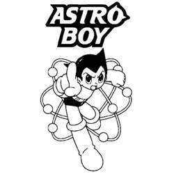 Dessin à colorier: Astroboy (Dessins Animés) #45362 - Coloriages à Imprimer Gratuits
