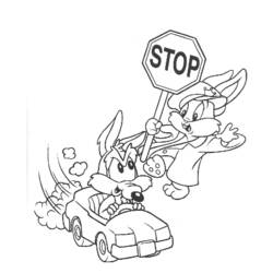 Dessin à colorier: Baby Looney Tunes (Dessins Animés) #26515 - Coloriages à Imprimer Gratuits