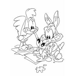 Dessin à colorier: Baby Looney Tunes (Dessins Animés) #26522 - Coloriages à Imprimer Gratuits