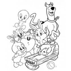 Dessin à colorier: Baby Looney Tunes (Dessins Animés) #26564 - Coloriages à Imprimer Gratuits