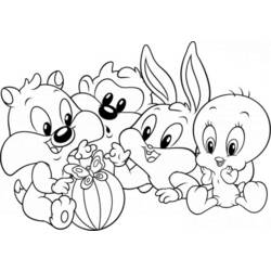 Dessin à colorier: Baby Looney Tunes (Dessins Animés) #26565 - Coloriages à Imprimer Gratuits