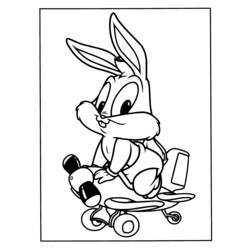 Dessin à colorier: Baby Looney Tunes (Dessins Animés) #26596 - Coloriages à Imprimer Gratuits