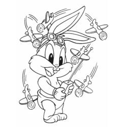 Dessin à colorier: Baby Looney Tunes (Dessins Animés) #26597 - Coloriages à Imprimer Gratuits