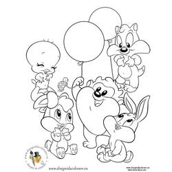 Dessin à colorier: Baby Looney Tunes (Dessins Animés) #26598 - Coloriages à Imprimer Gratuits