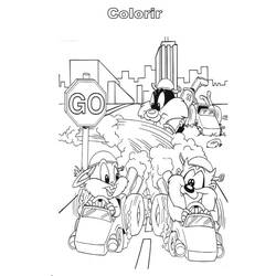 Dessin à colorier: Baby Looney Tunes (Dessins Animés) #26602 - Coloriages à Imprimer Gratuits