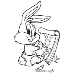 Dessin à colorier: Baby Looney Tunes (Dessins Animés) #26613 - Coloriages à Imprimer Gratuits